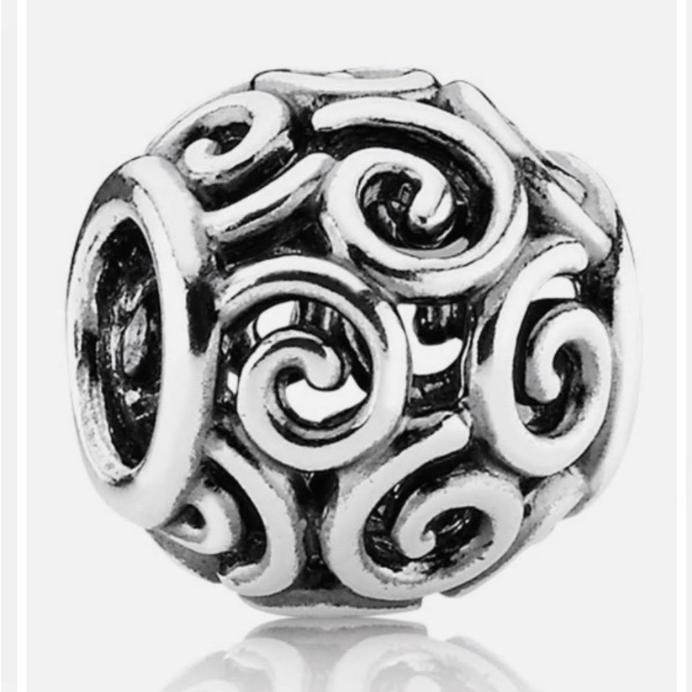 Pandora bracelet charm Swirls ocean breeze